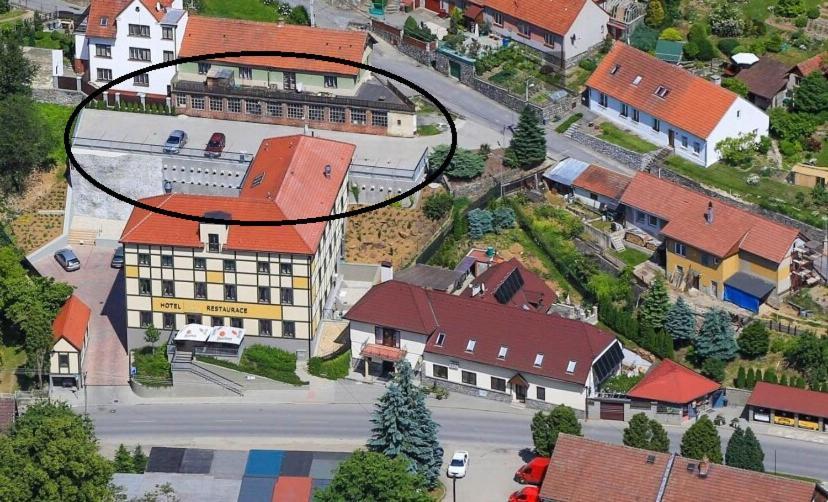 Hotel Olberg Olomučany Exteriör bild